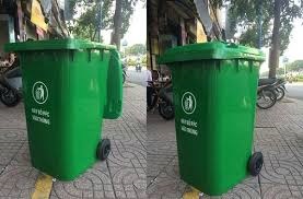 Thùng rác công cộng 100 lít, hàng mới về