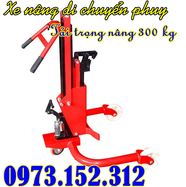 Xe nâng di chuyển phuy giá rẻ
