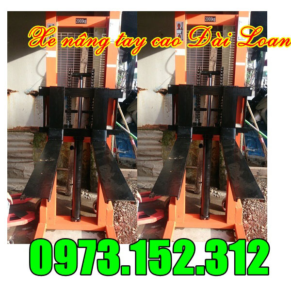 Xe nâng tay cao hàng Đài Loan giá rẻ