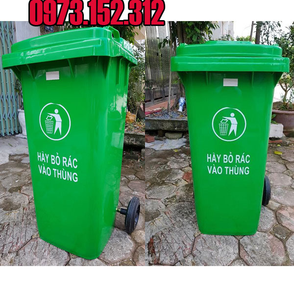 Thùng rác nhựa công cộng giá rẻ