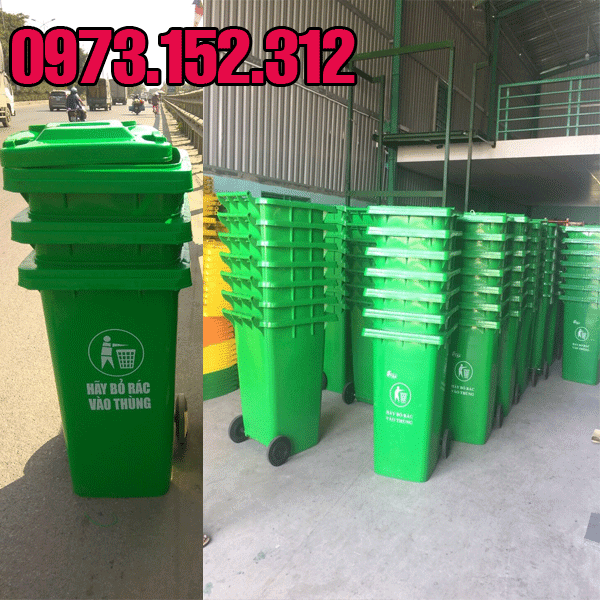 Thùng rác nhựa giá rẻ tại Hà Nội